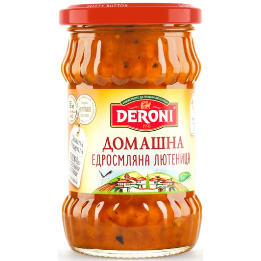 Deroni лютеница едросмляна 520гр.