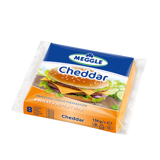 Meggle cheddar 150гр.