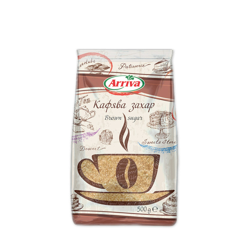 Arriva Кафява Захар 500гр.