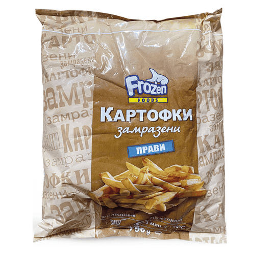 Frozen Foods Бланширани Картофи 750гр.