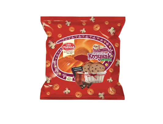 Хасковски Козунак с какаови парченца 400гр.