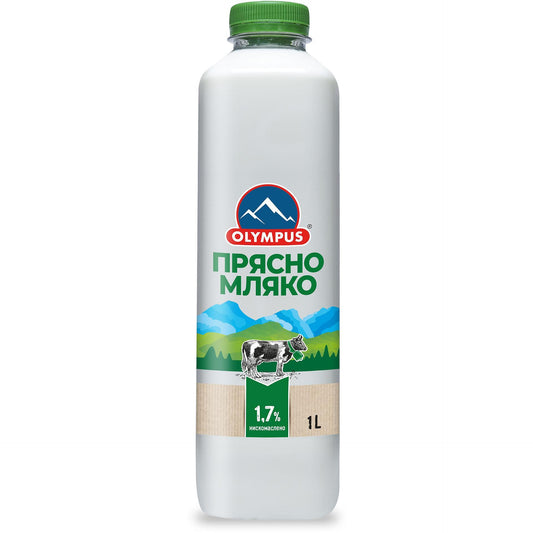Olympus Прясно Мляко 1.7% 1л.
