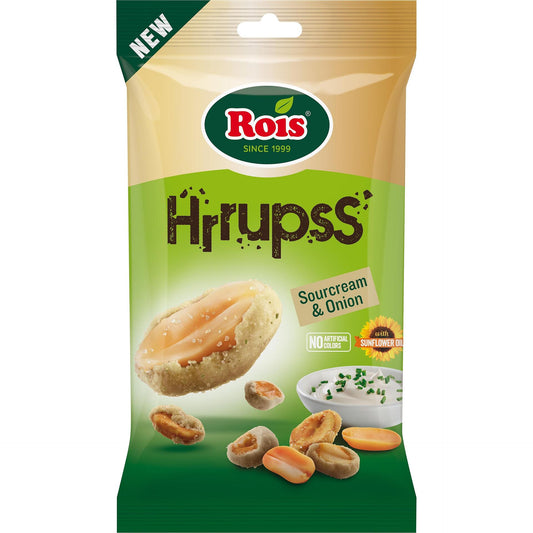 Rois Фъстъци Хрупс Сметана и Лук 60гр.