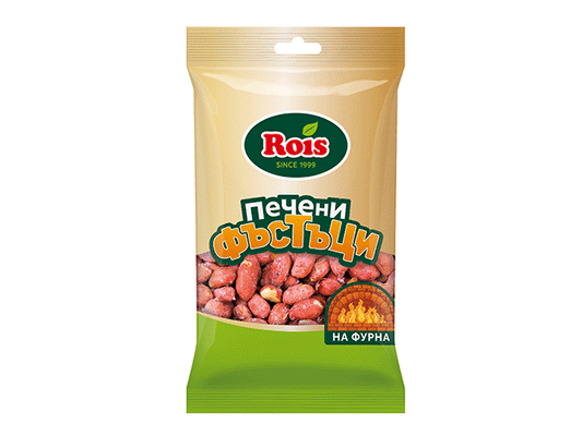 Rois Печен Фъстък Едър 80гр.