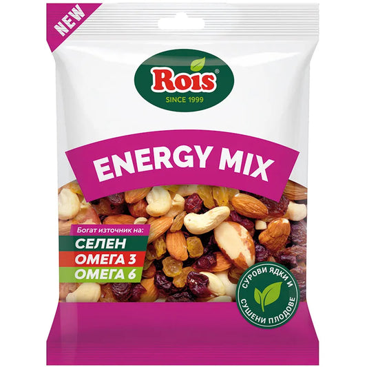 Rois Energy Микс Сурови Ядки 150гр.