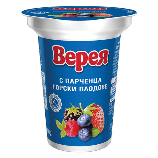 Верея Десерт Горски Плодове 290гр.