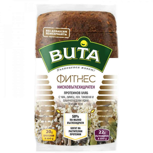 Вита Фитнес Хляб Протеинов 400гр.